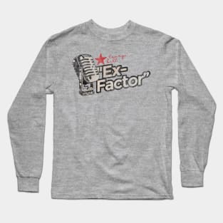 Ex-Factor - Greatest Karaoke Songs Vintage Long Sleeve T-Shirt